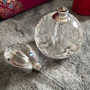 Crystal perfume bottle